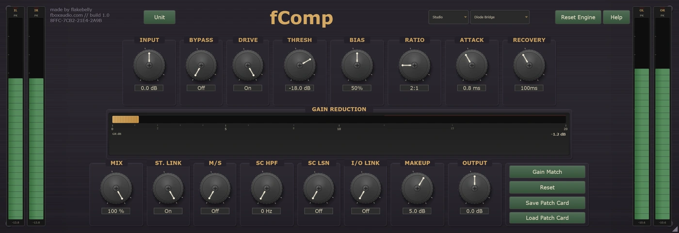 fComp - Diode Bridge mode
