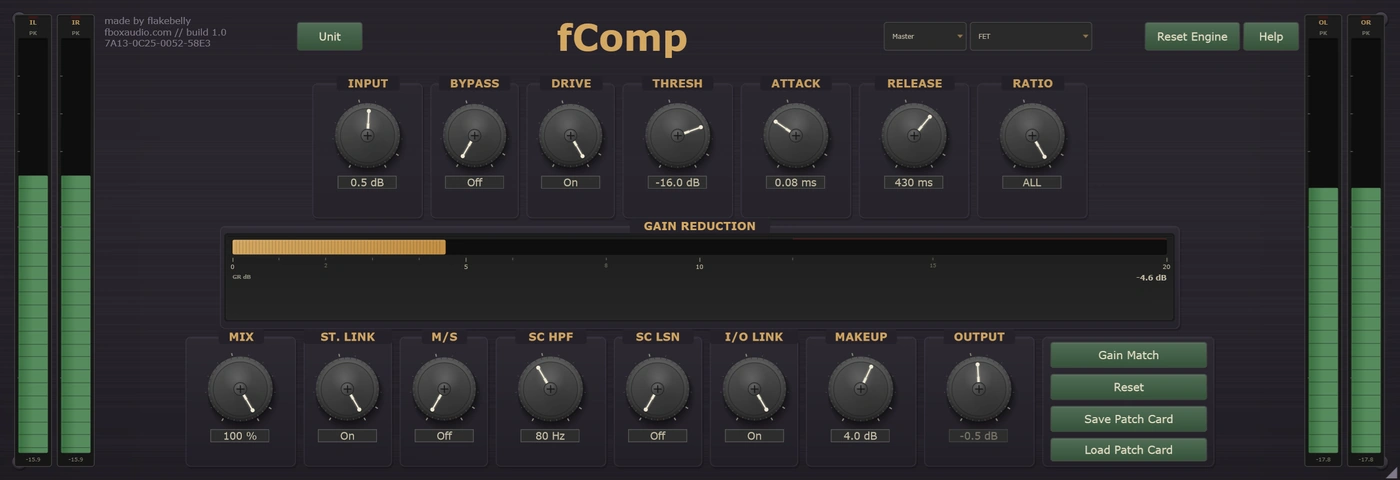 fComp - FET mode
