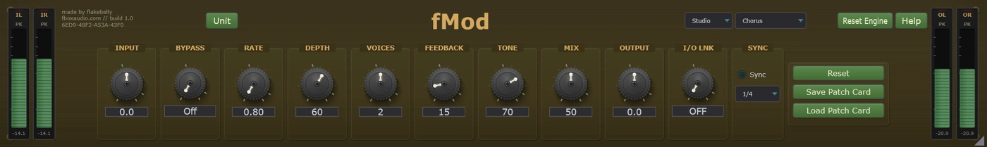 fMod - Chorus mode